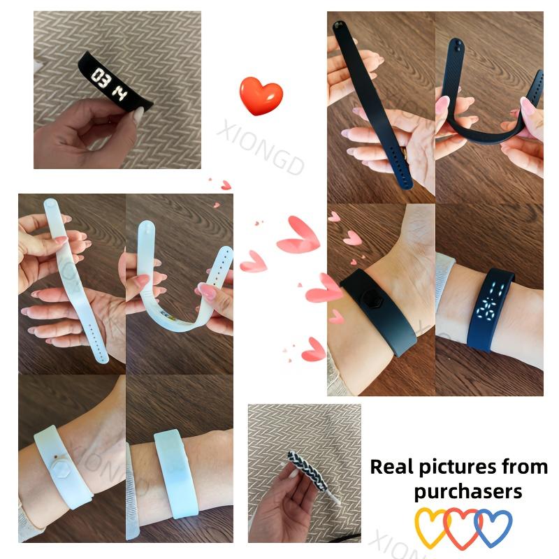 New multi-functional, simple and fashionable electronic watch, alarm clock, pedometer, timer, luminous, fashionable sports multi-functional wristwatch, holiday gift, suitable for any scene - a wristband is included as a gift