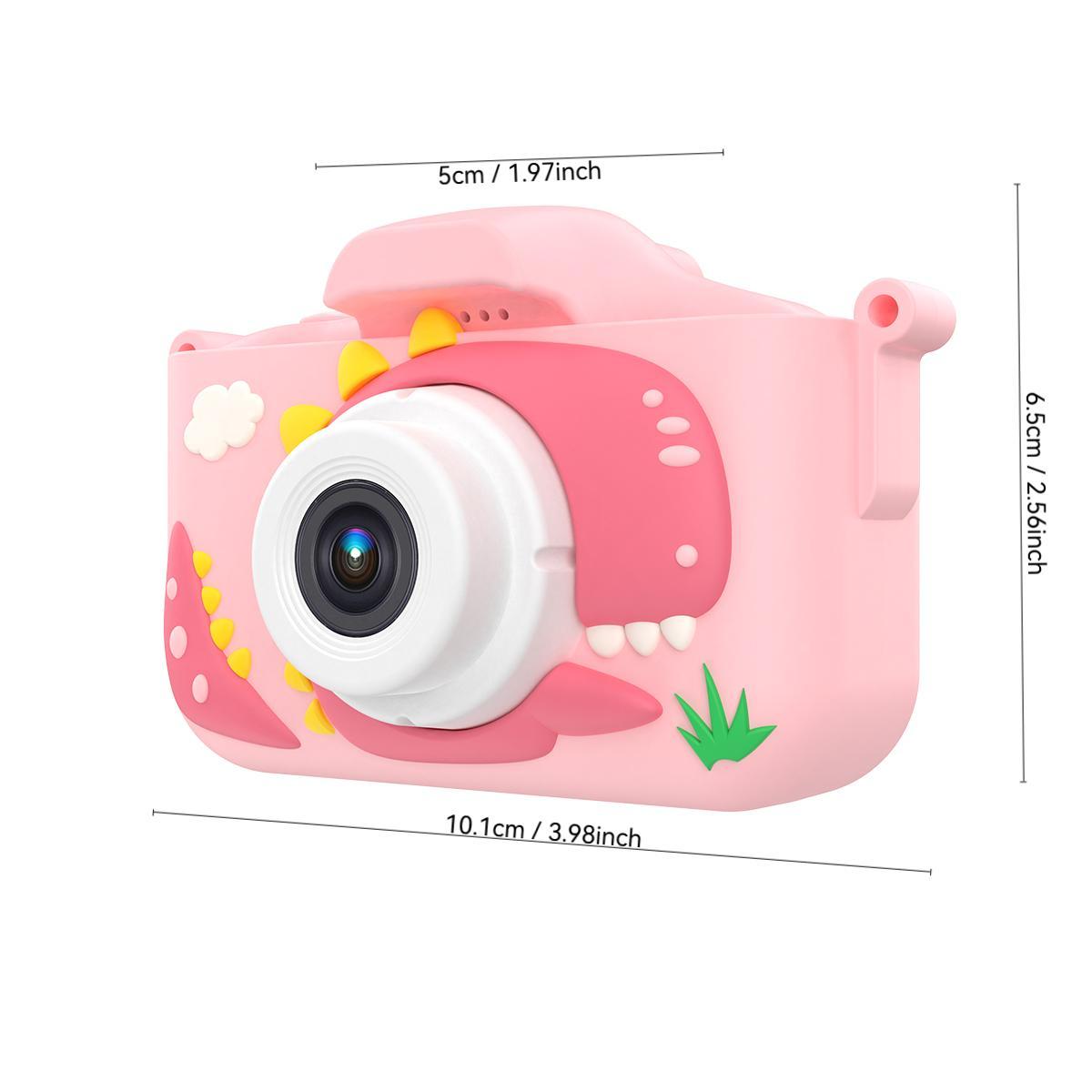 Camera Toy, USB Rechargeable 48MP 1080P Camera Toy with 32G Memory Card & Card Reader, Educational Toy for Boys & Girls, Portable Camera, Digital Cam