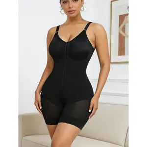 [Waist Trainer Bodysuit]  Hourglass Body Shaper |   High Compression Waist Trainer & Butt Lifter Bodysuit for Women