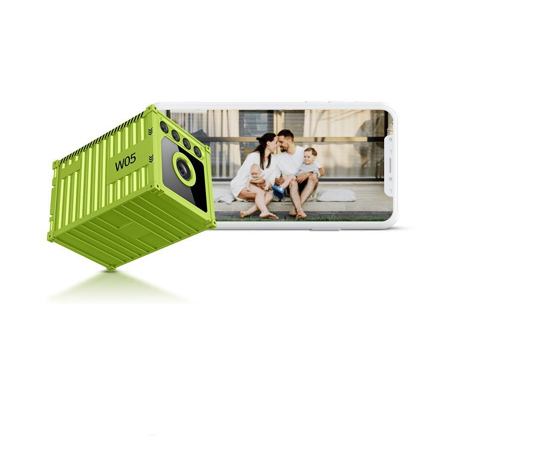 2K Dual-Band WiFi Window Camera, No-Drill Glass Mount, Clear Outdoor View, Color Night Vision, Easy Setup, Compact Indoor Camera for Home & Apartment, Smart Recording Device with 32GB Memory Card