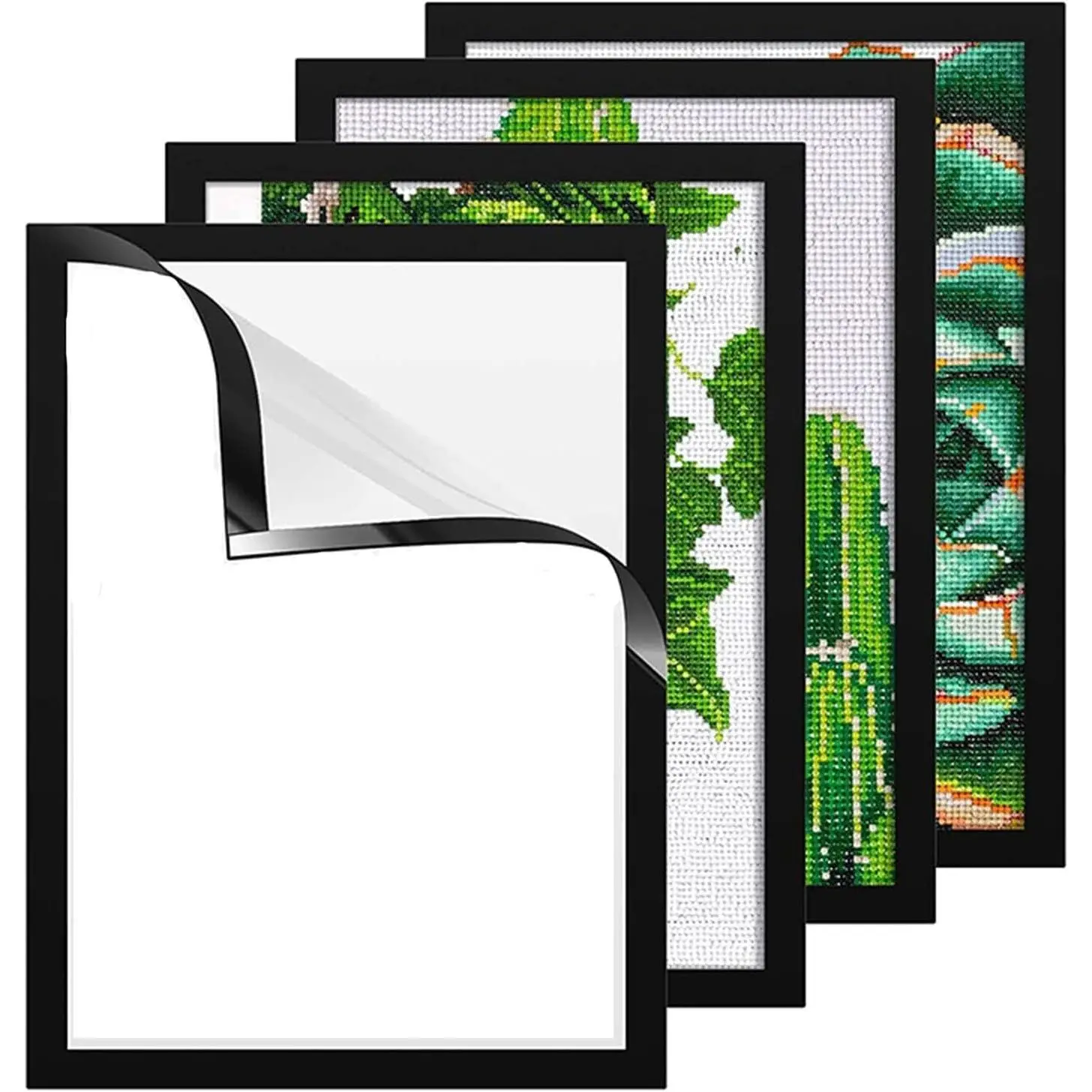 Magnetic Self-Adhesive Diamond Painting Frames 12x16in/30x40cm (4 Pack)Gift