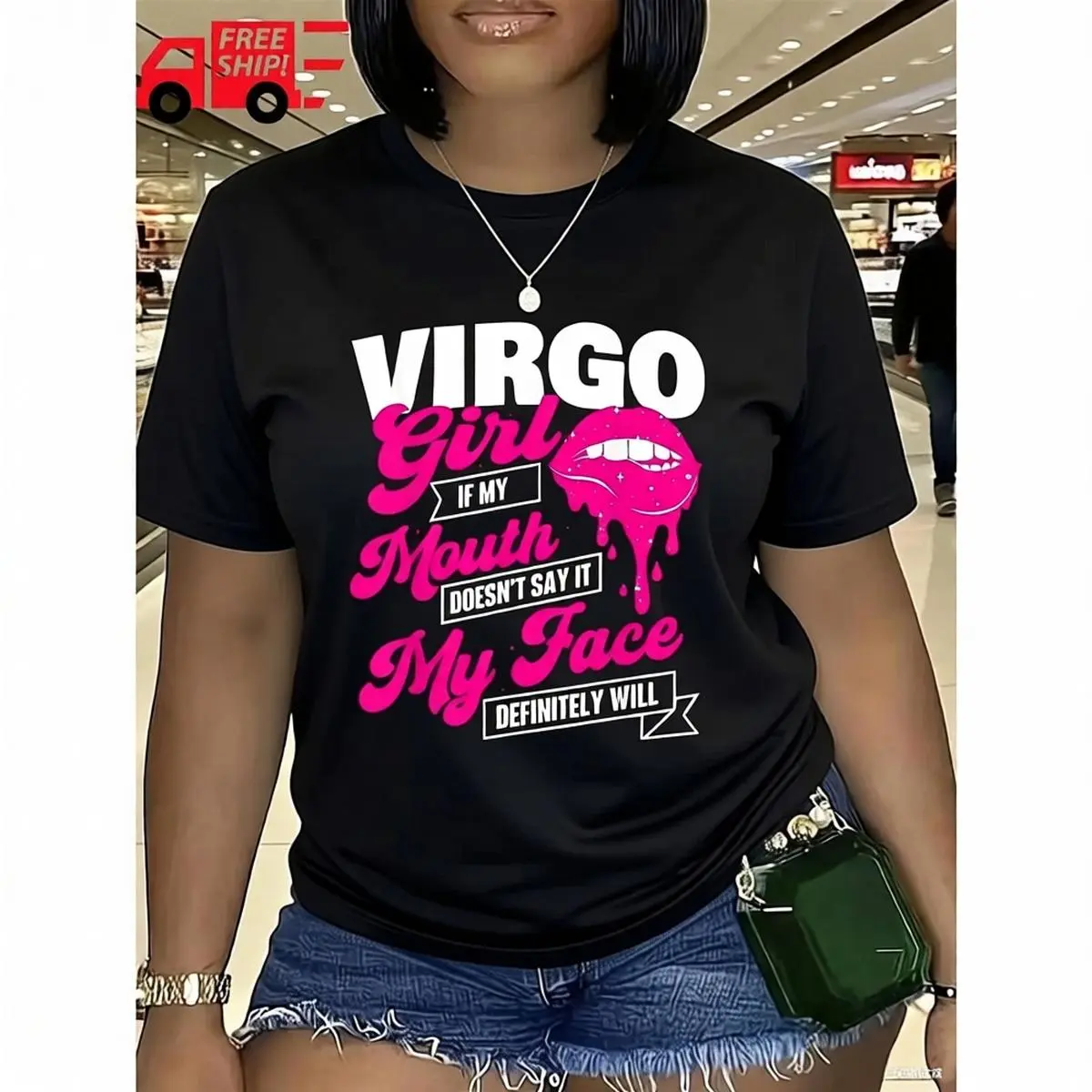 [100% Cotton] Virgo Girl September August Birthdays-Shirt Summer Outfits Women Shirts Women Graphic Tees Women, Virgo Vibes August September Birthday Virgo T-Shirt Casual Short Sleeve Shirt T-Shirt For Men And Women