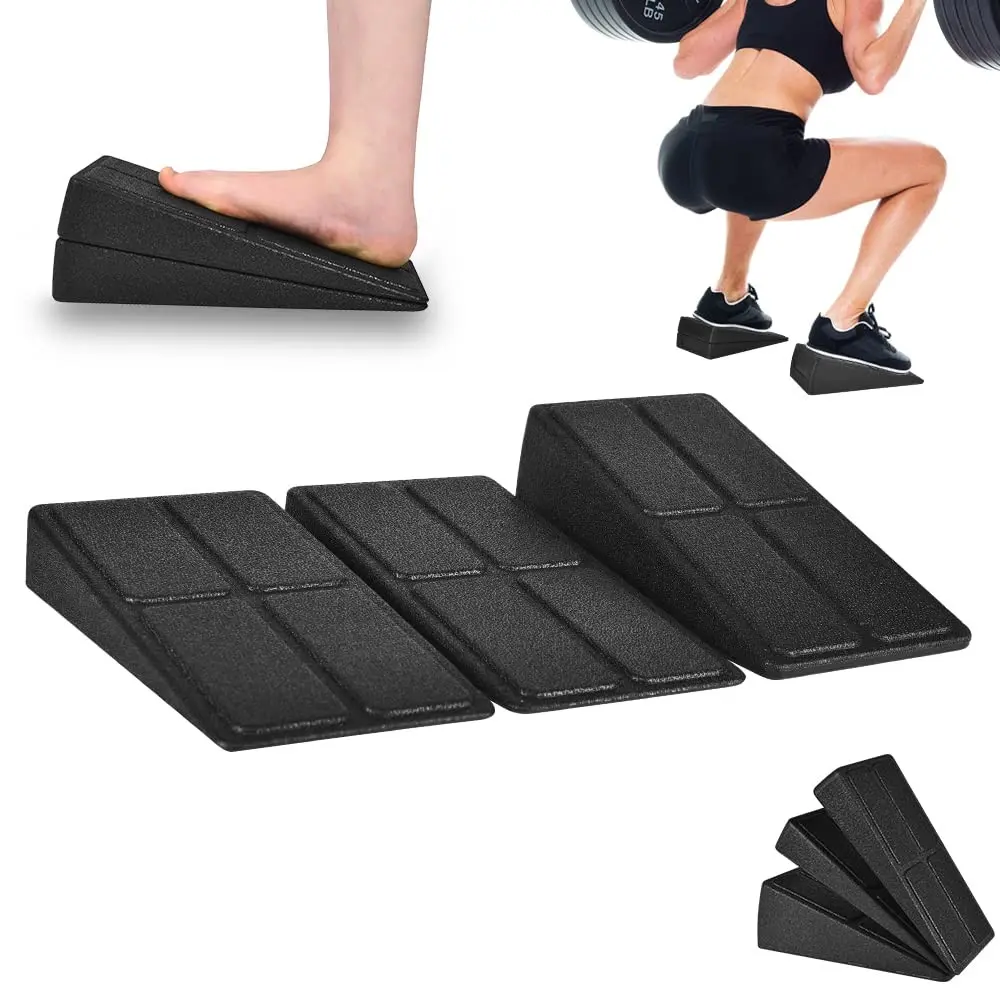 Non-slip Foam Wedges, 3 Counts/set Foot Stretching Balance Board, Leg Stretching Tool, Home Exercise Equipment for Women & Men, Home Pilates Equipment, Stretching Gear, Yoga Equipment