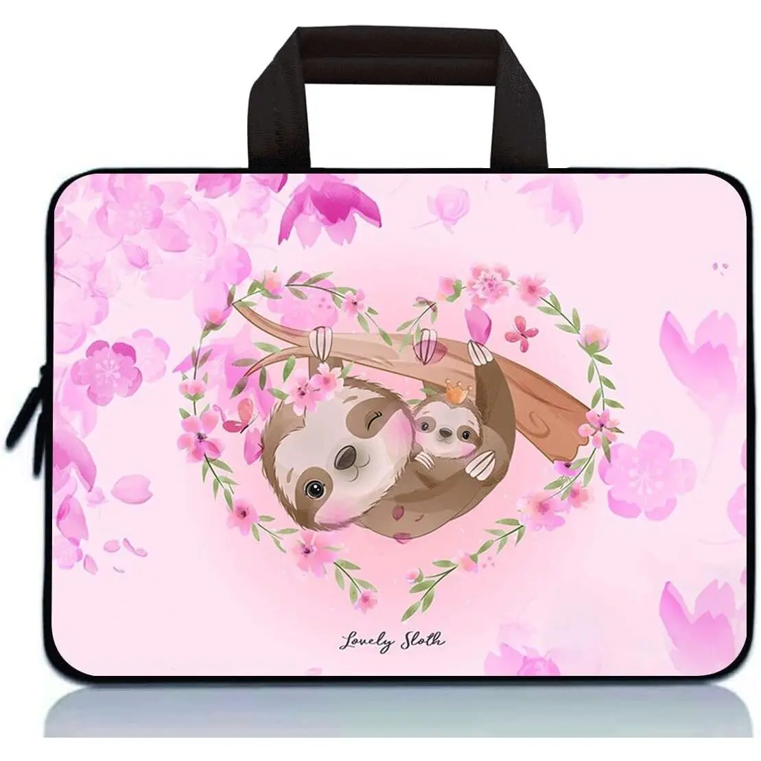 7-9 inch Tablet Sleeve Ultra-Portable, Neoprene Carrying Sleeve Case Bag Compatible with 7" 8" 8.5" 8.9" 9"  iPad mini, , , ,  ( Sloth)
