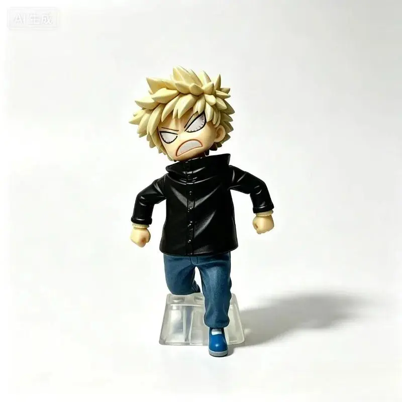 My Hero Academia Chibi Figure Young Bakugo Katsuki & Midoriya Izuku Q Version PVC Statue Desk Decor Cute Anime Collectible Gift