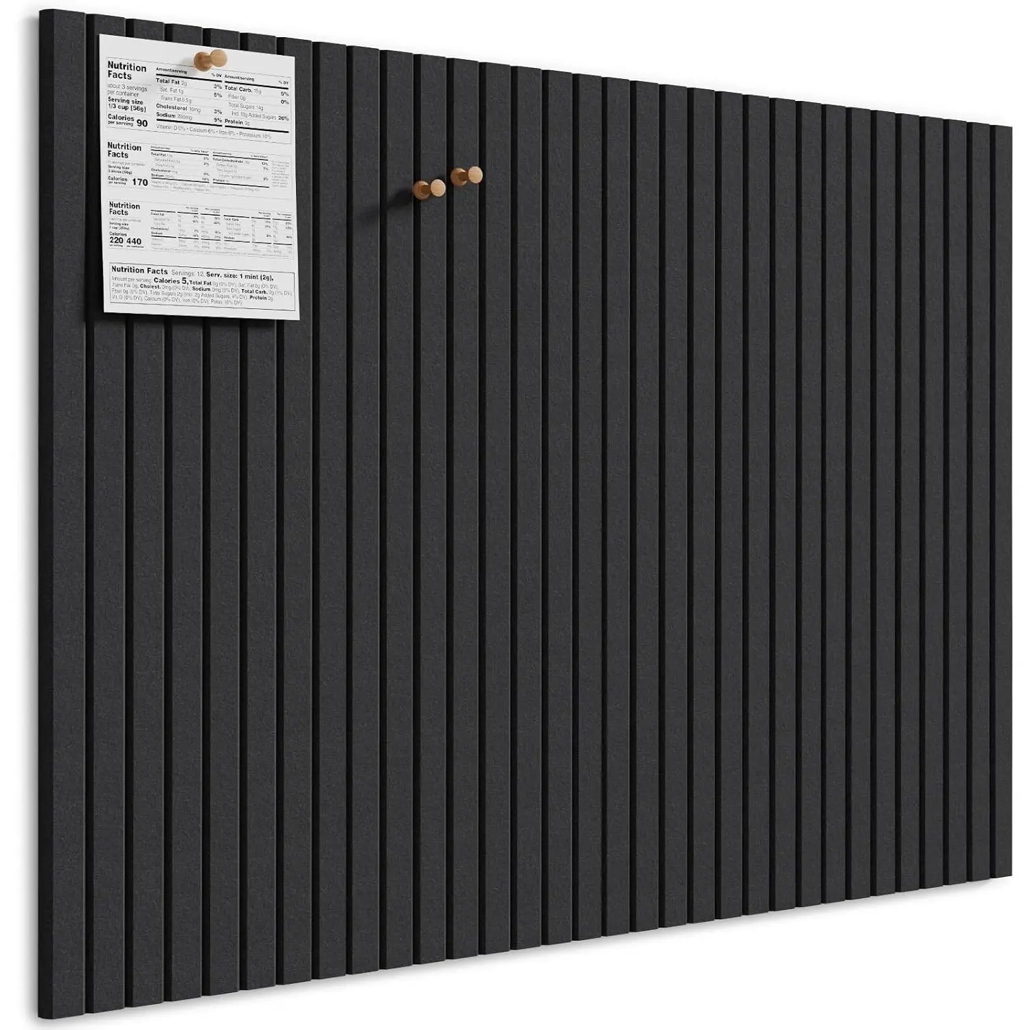 12-Pack Large Felt Bulletin Board for Walls - 48x36in Minimalist Full Size Push Pin Wall Organizer, Push Pins Safe, Large Pack for Home Offices & Office Decor
