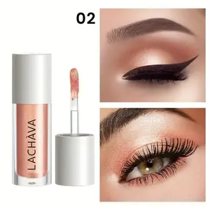 Luxury Long-Lasting Highlighter Eyeshadow, Waterproof, Smudge-Free, Multi-Functional Makeup, Glassy Eyes Effect, Daily Wear, Eye Shadow