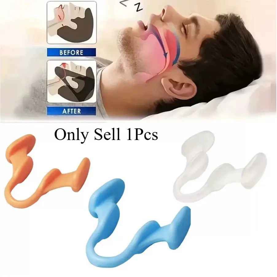 Silicone Nose Clip Anti Snoring Nasal Dilator, Stop Snore Aid, Easy Breathe, Improve Sleeping, Rhinitis Relief, 1 Piece