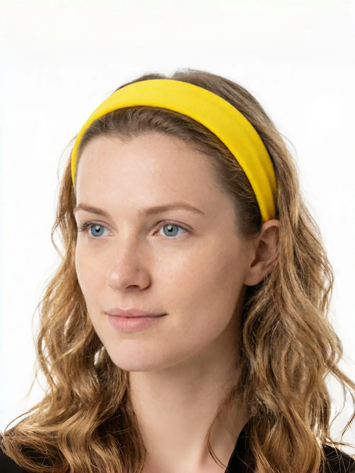 Multicolor Elastic Hairband, Fitness Yoga Hairband, 90s Retro Y2K Wide Band, Stretch Solid Color Headband, American Vintage Chic Accessory, Stretchy Headbands