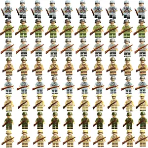 40-piece set with a mix of styles compatible with minifigures. It supports multiple building block scenes and can serve as display ornaments for various settings including desktops, making it an ideal gift for birthdays and Christmas.