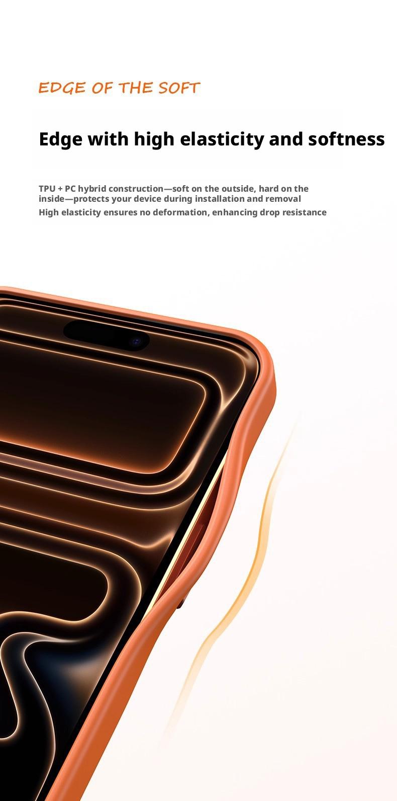 Transparent magnetic case for iPhone 17 Pro Max, full protection for the 17 lens, anti-drop protective cover, foreign trade