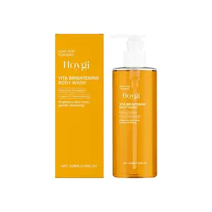 Hoygi Niacinamide Turmeric Brightening Shower Gel, Gentle Cleansing, Moisturizing, Softening, Smooth Skin