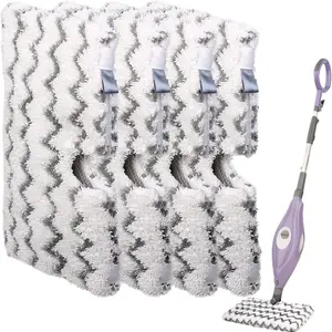 Heavy-Duty Steam Mop Replacement Pad for Shark Steam Pocket Mop S3501 S3601 S2901 S2902 S3550 S3801 S3901 SE450 S3601D S3901D for All Hard Floors Soft Scrub Mop Pad for Shark