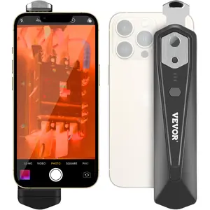 VEVOR Thermal Imaging Camera for Android IOS, 256x 192 IR High Resolution, Wireless Infrared Thermal Imager with WiFi Visual Camera, 25Hz Refresh Rate Thermal Camera for Smartphone, -4F-1022F