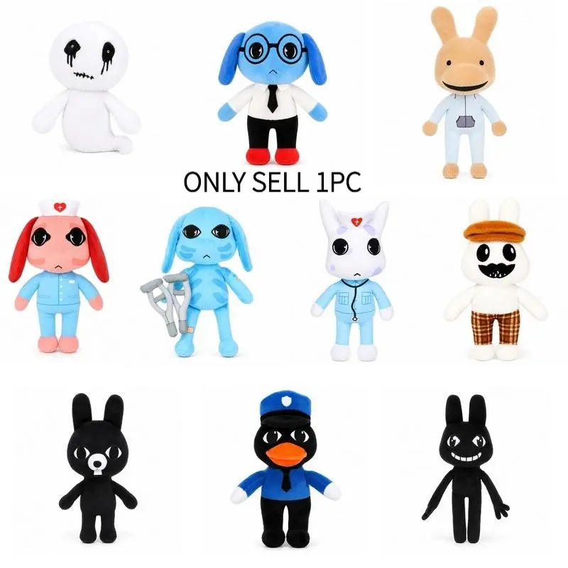 Animal Hospital Roblox Children's Plush Toys in the Game Area of Animal Hospital