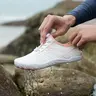 Unisex Colorblock Breathable Quick Drying Water Shoes, Sporty Slip on Shoes for Beach & Swimming Pool, Outdoor Sports Shoes for Hiking, Kayaking, Surfing, Water Aqua Shoes