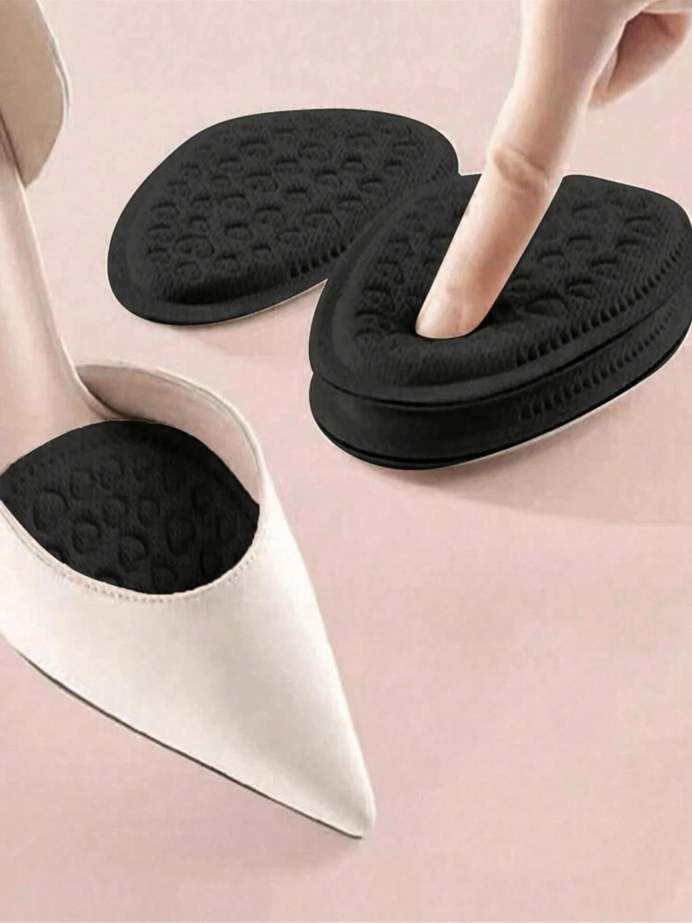 Women's Anti-Slip Shoe Forefoot Insoles, Soft Comfortable Casual Breathable High Heel Inserts, Comfortable Pads for Pain Relief, Anti-Wear & Foot Protection
