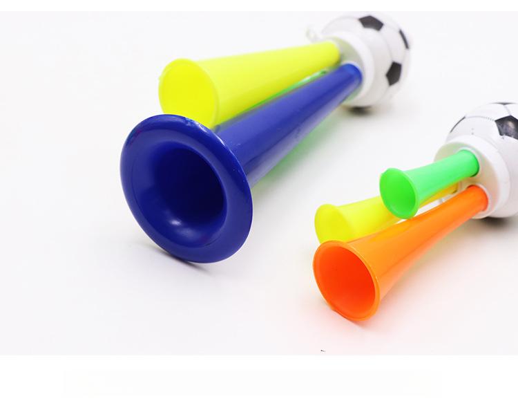 Football horn World Cup cheering props three-tone horn sports meet horn toy football horn