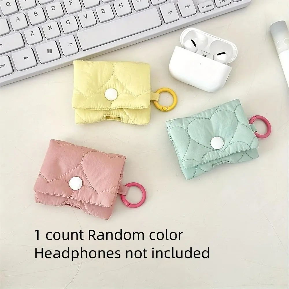 Cute Multicolor Earphone Case, Protective Storage Cover for Your Headphones, Durable Design, Perfect Gift Idea, Ideal for Daily Use