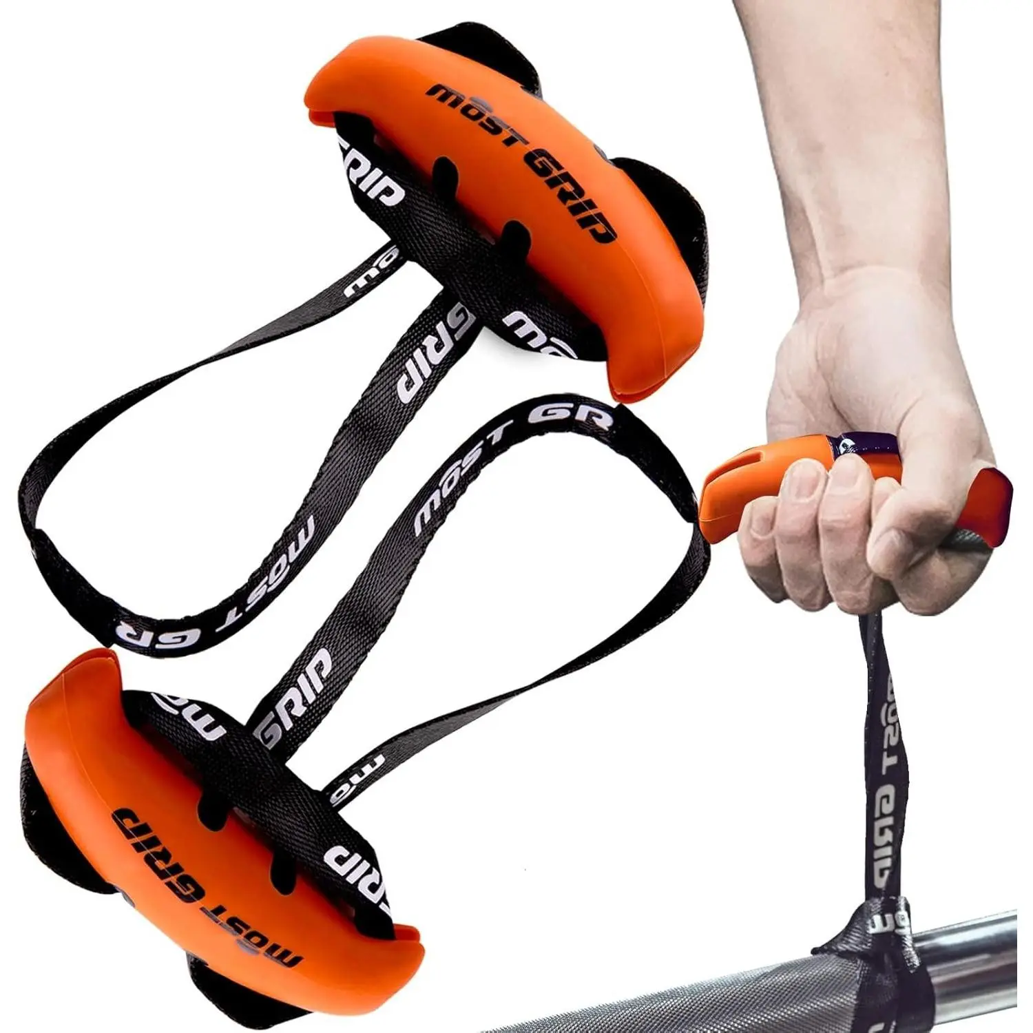 Neutral Grip Pull Up Handles for Home Gym Workout, Ergonomic Pull Up Grips with Non-Slip for T-bar RowGift