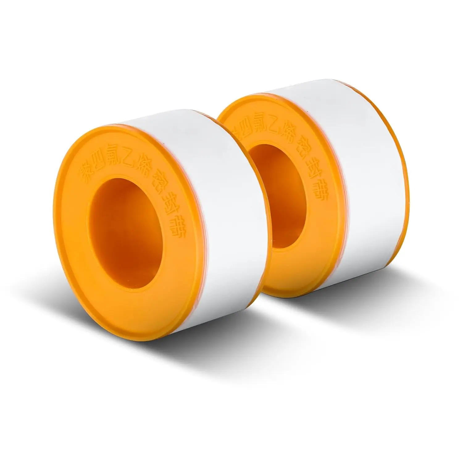 Teflon Tape-2pack Plumber Tape for Pipe Joints - Leak-Proof Pipe Sealant Tape with High Temperature Resistance, Durable for Shower, Faucet, Hose, Sink Drain, Triangle Valve