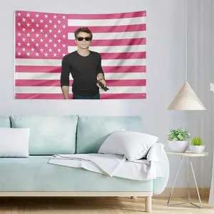 2D Flat - 1pc 2D Flat JUREABRR Dylan Flags |   InIoor And Outdoor Decoration Gift Suitable for Bedrooms, 3x5in 4X6ft Grommets, Color Random, Polyester