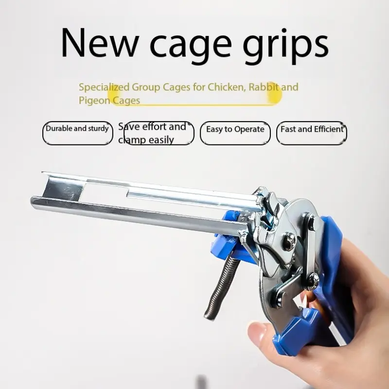 New M-Type Pin Clip Set, Stainless Steel Dog Cage Buckle, Durable Pet Harness Fastener, Secure Animal Containment Tool