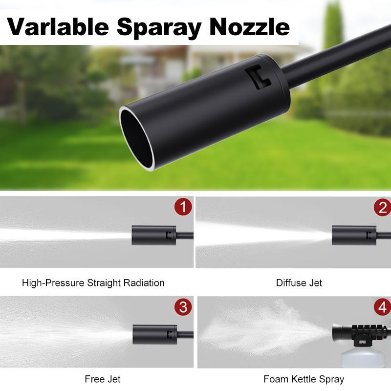 High Pressure Car Washing Tool, Multi-functional Rechargeable High Pressure Car Washing Water Machine, Car Washing & Maintenance Tool, Pressure Washer Wand, Car Wash Equipment, Cordless Pressure Washer, Pressure Washer Handheld