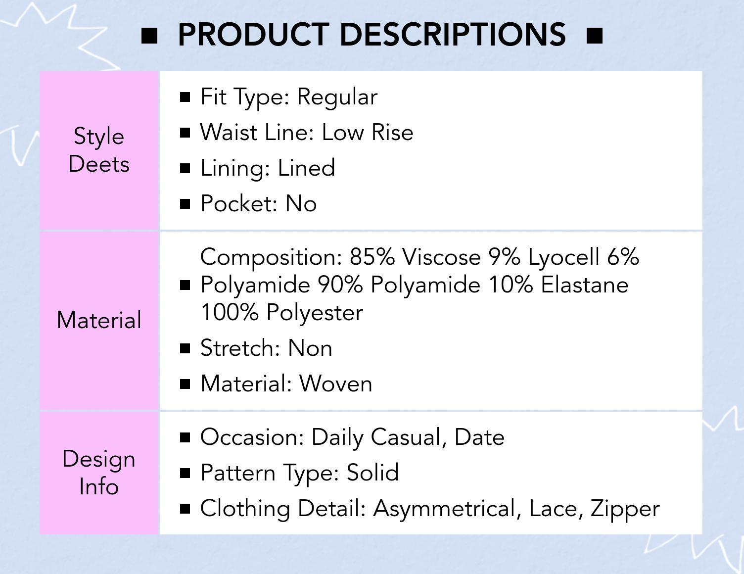 Cider Low Rise Asymmetrical Lace Trim A-line Maxi Skirt