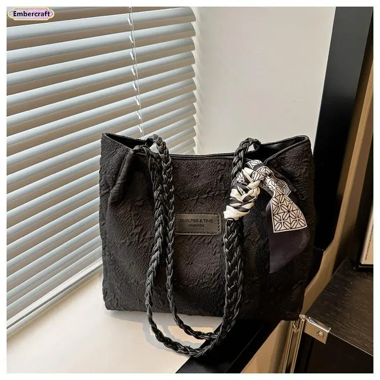 Stylish Printed PU Leather Tote Bag for Women, Large Capacity Satchel Shoulder Bag, Casual Everyday Handbag for Work and Commute, Casual Everyday Bag