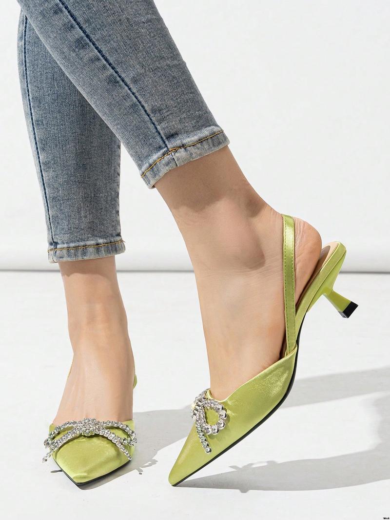 Dress satin hem body sleeve wrap lantern Clasi SHEIN