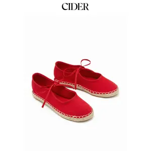 Cider LACE-UP ESPADRILLE FLATS