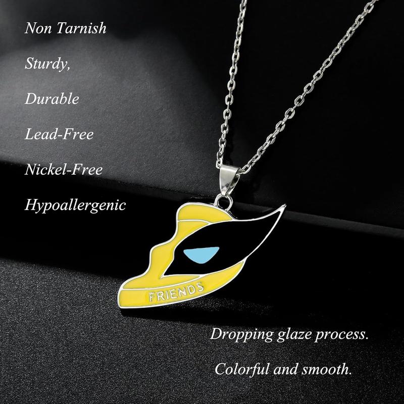 Best Friends Necklaces for 2 BFF Stainless Steel Silver Chain Matching Heart Puzzle Pendant Friendship Necklace and Bracelet Key Chain Set Relationship Jewelry for Teen Girls Boys Best Friends Necklaces for 2 BFF Stainless Steel Silver Chain Matching Heart Puzzle Pendant Friendship Necklace and Bracelet Key Chain Set Relationship Jewelry for Teen Girls Boys