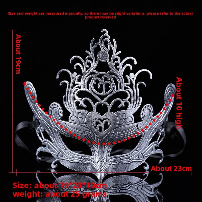 New Arrival Vintage Style Plastic  for Men, Trendy Party Decor & Masquerade Costume Prop domino