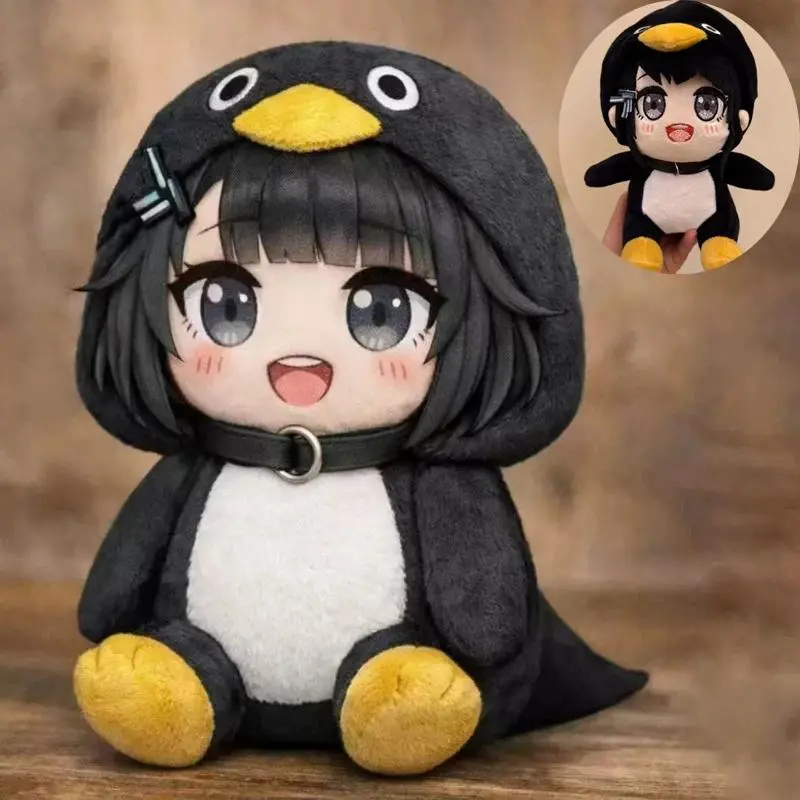 25cm Gugu Gaga Unisex Animal Character Stuffed Penguin - Cuddly Doll Gift, Cute Collectibles, House Decoration, Meme Peripheral, Birthday Toy