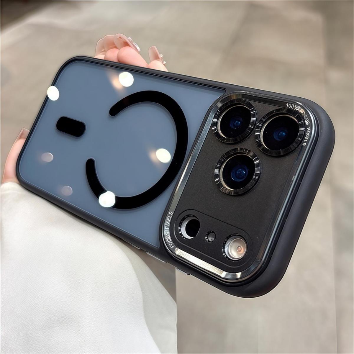 【 iPhone17 case 】Scrub skin sense magnetic for iphone17Pro Max 16 15 Air iPhone case silicone soft shell TPU+PC shockproof