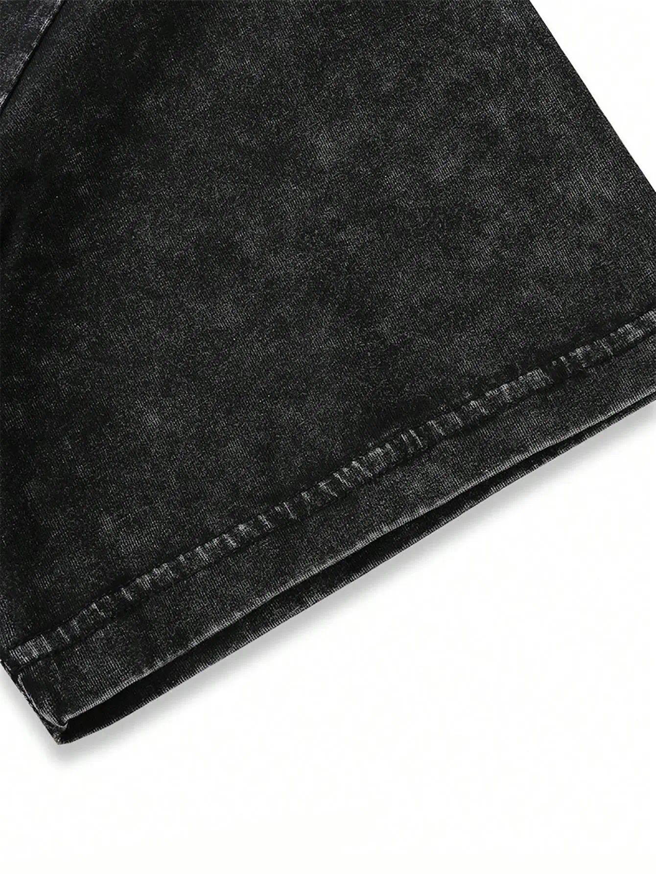 Unisex Christian "God Heals" T-Shirt - 230g Heavyweight Pure Cotton, Vintage Retro Washed Single-Sided Print, Comfortable Street Style Fall Shirt, Christian Scripture Gift Valentine's Day Valentine's Day gift hooded sweatshirt round-neck sweatshirt