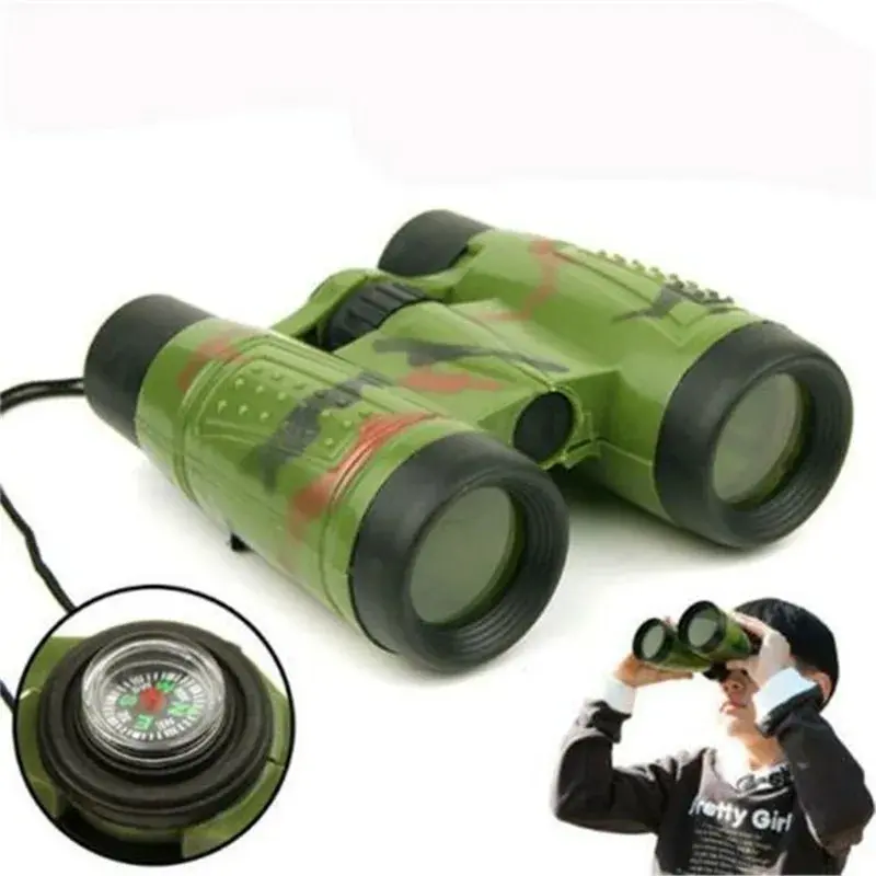 Professional Kids Binocular Telescope Children Educational Learning Telescope Bird Watching Folding Optics Telescope