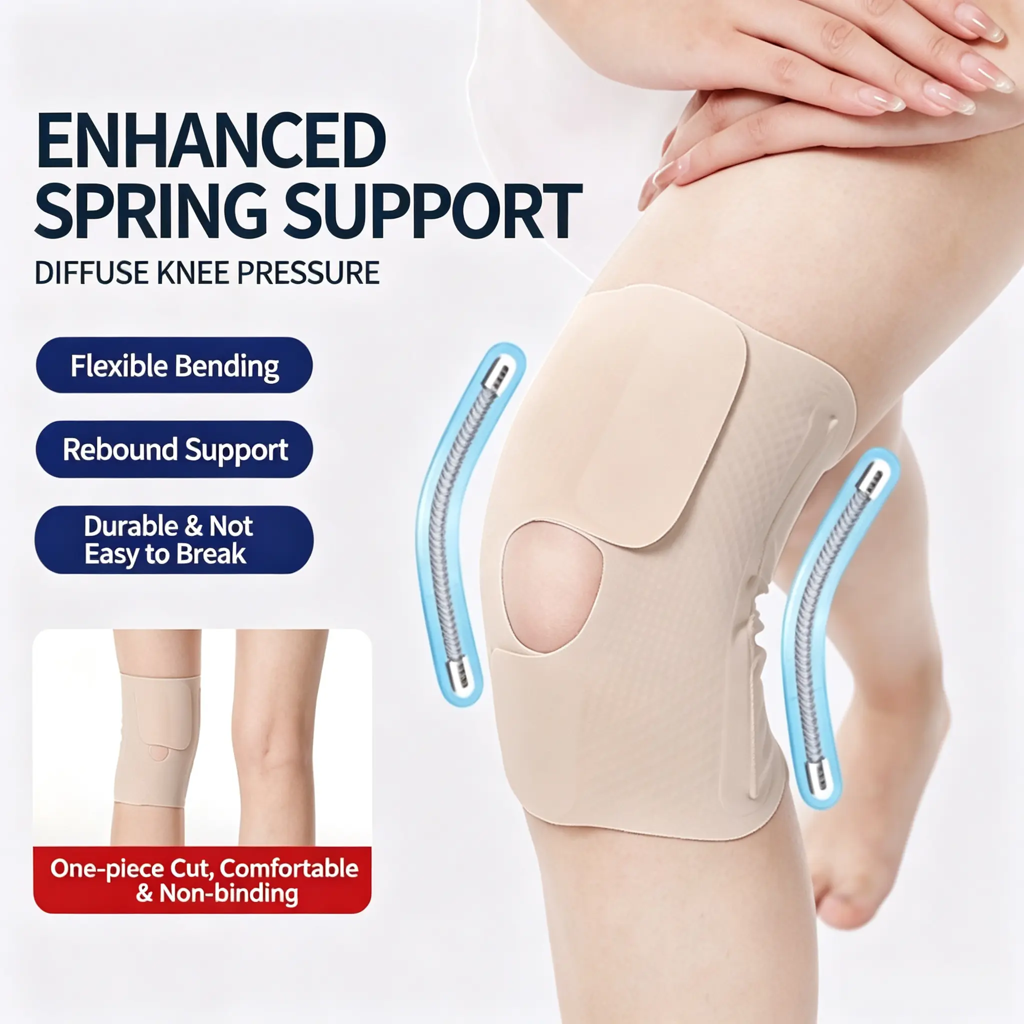 Men’S And Women’S Knee Brace With Meniscus Support, Professional Joint Protector For Running, Lightweight Knee And Patella Sleeve