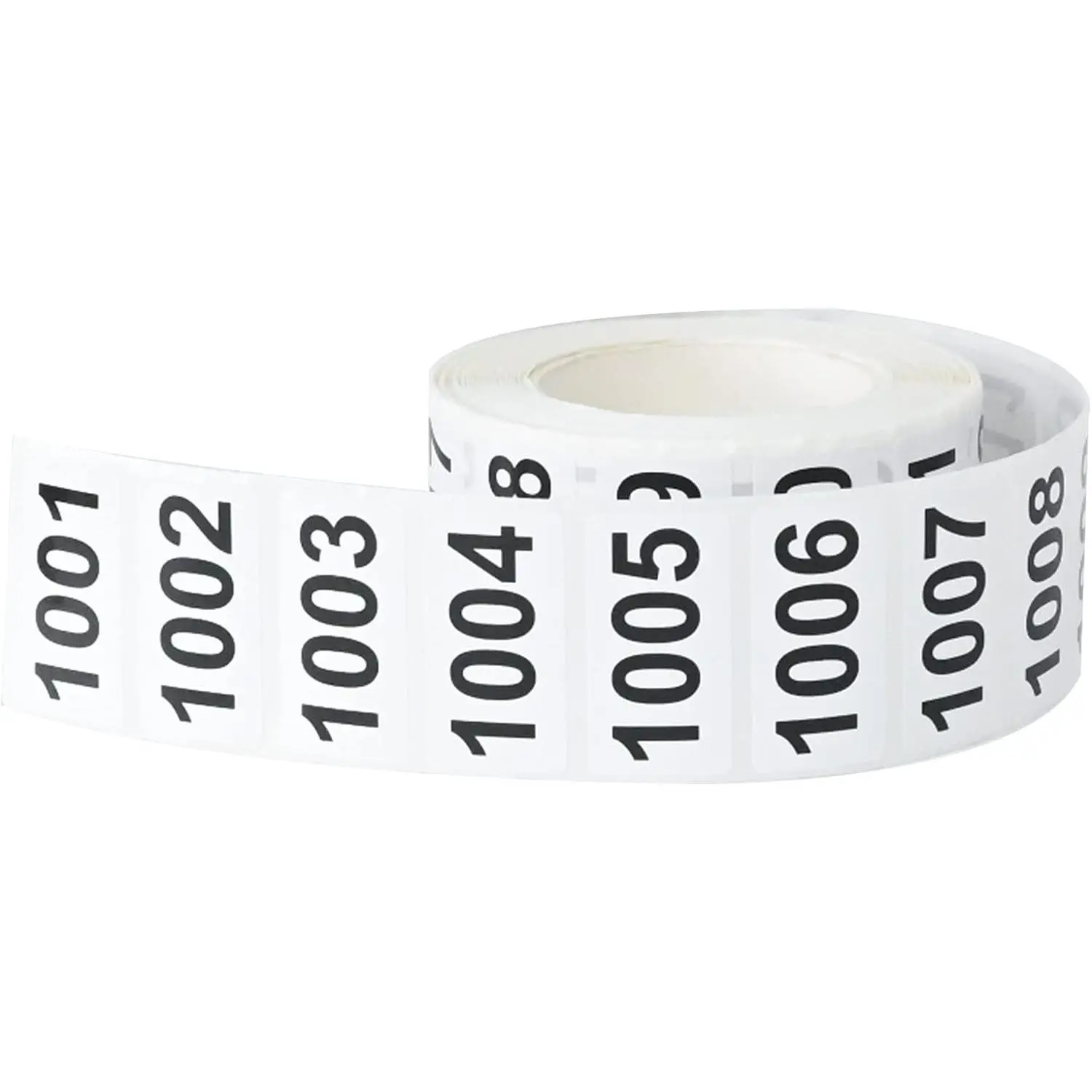 Consecutively Numbered Labels, 1.5 x 0.79 Inch Self-Adhesive Inventory Numbered Sticker (1001-2000)