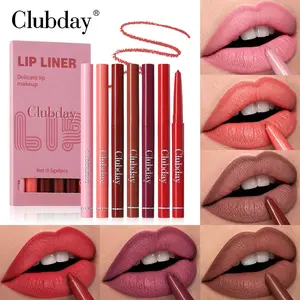 Long-Lasting Waterproof Lip Liner Pen Set, Smooth Application, Comprehensive Lip Line Kit, Perfect for Precise Contouring