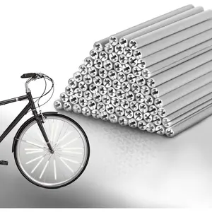 36 PCS Reflective Spoke Covers Bike Spoke Reflectors Bicycle Spokes Skins Wraps Wheel Decoration for Road Mountain Bicycle Motorcycle Dirt Night Cycling Riding