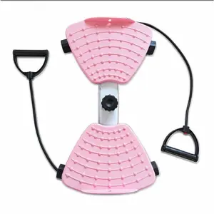 Waist Twister Board with Textured Non-Slip Surface, 360 Rotating Fitness Exercise Equipment for Stable Home Gym Workouts