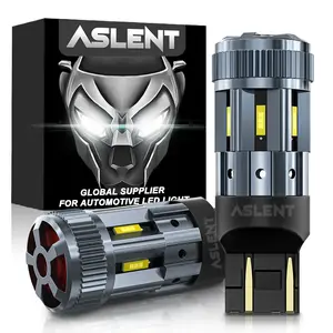 2pcs 7443 LED Canbus Car Light Bulbs - Ultra Bright Turn Signal, Brake & Reverse Lights with Cooling Fan