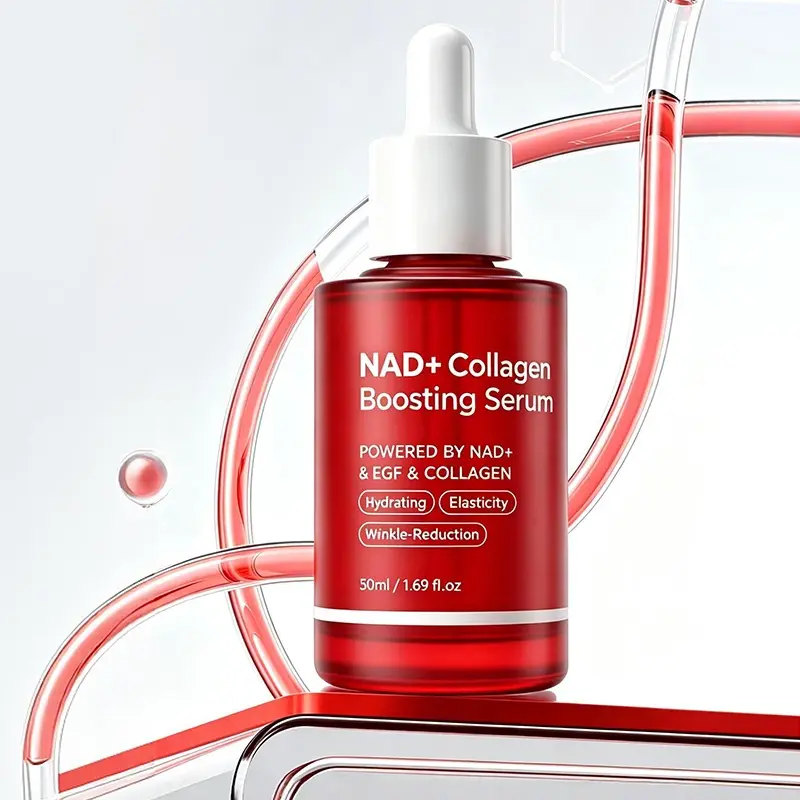 30ML Nad+ Egf Bottle Deep Moisturizing Firming Essence, Brightening Anti-Dark Spot Serum, Daily Hydrating Moisturizing Essence, Wrinkle Reduction