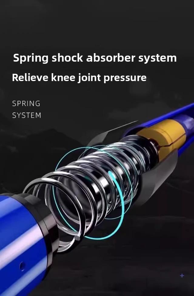 Hiking poles trekking poles ultralight telescopic folding outdoor hiking sticks walking sticks climbing gear non-slip hiking poles trekking poles