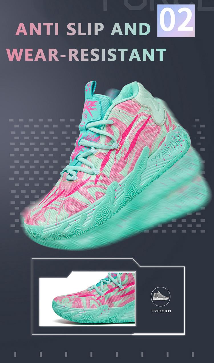 Basketball sneaker breathable Sports Shoes Training Athletic Women Basketball Sneakers Shoes for Man jogging shoes