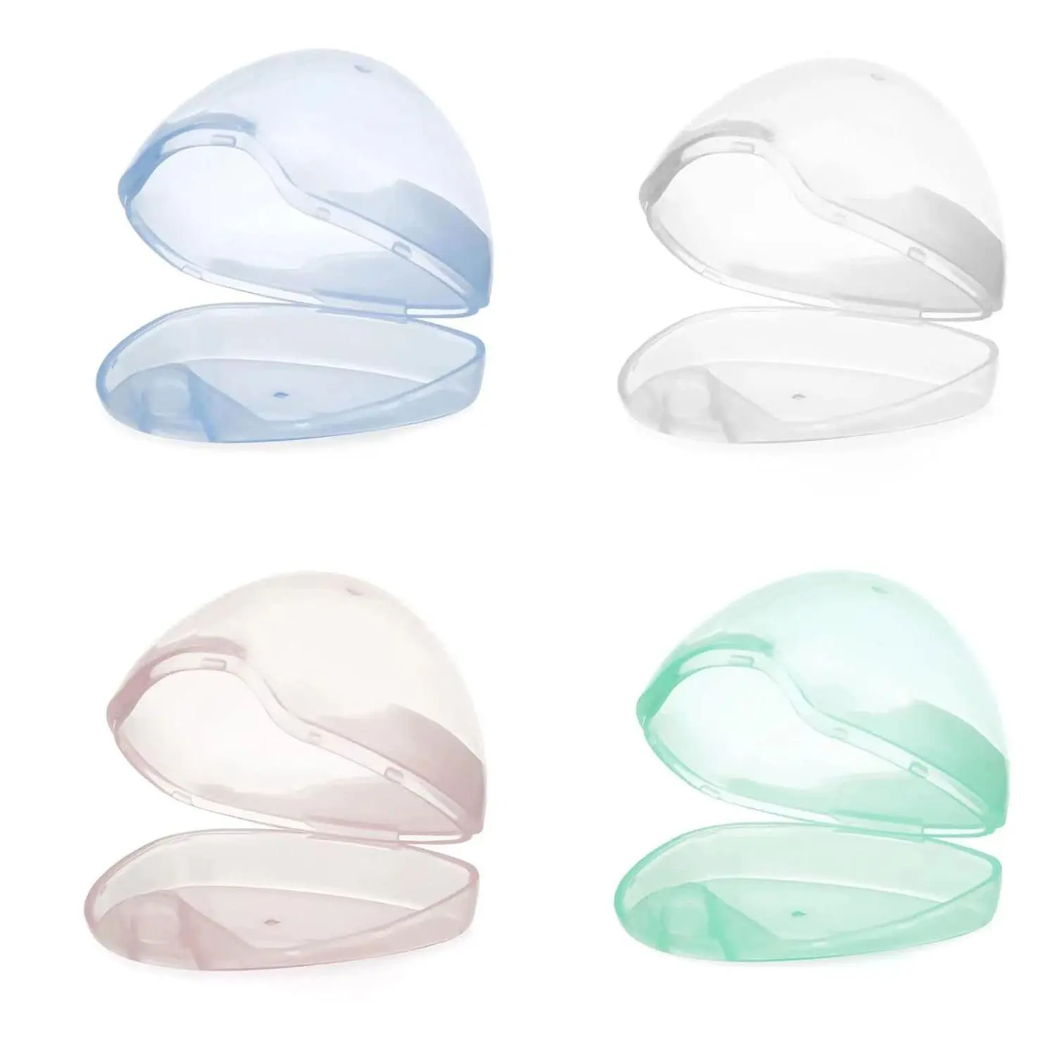 Pacifier Nipple Holder Case Container Boxes (4 Pack) |   Universal Accessories Holders |   Travel Cases |   BPA Free