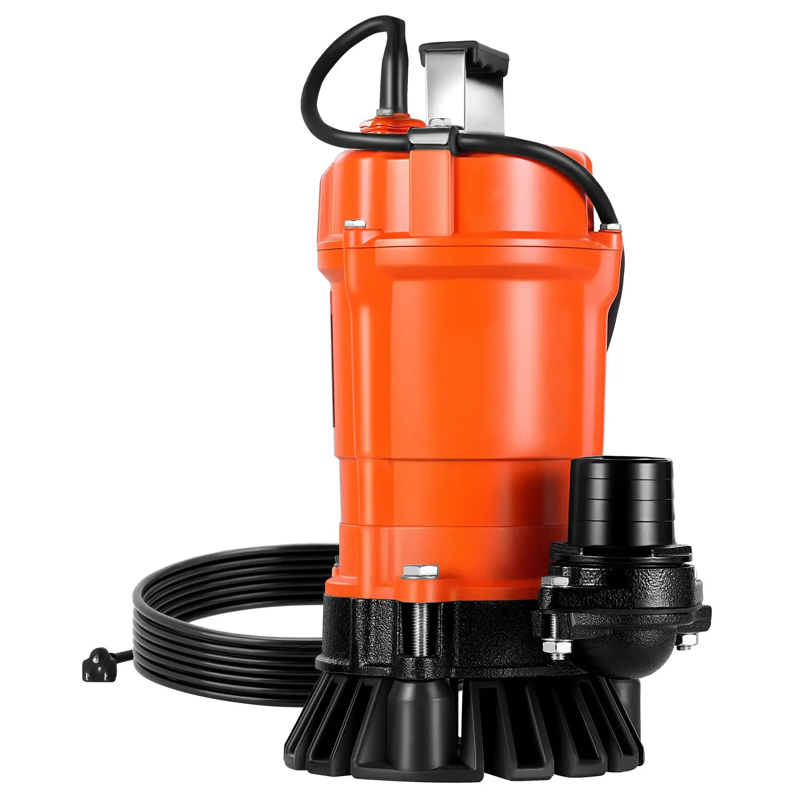 【DealsForYouDays】VEVOR 1/2 HP Submersible Trash Pump, 2000 GPH, 120V Cast Iron Submersible Sump Sewage Pump with 2 in Discharge, 39 ft Max Lift, Drain Dirty Clean Water, for Pools, Garden, Pond, Basement, Flooded Area