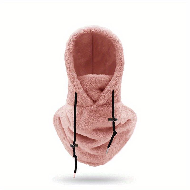 2PCS  Hood Ski Mask Winter Balaclava Windproof Warm Hood Cover Hat Cap Scarf